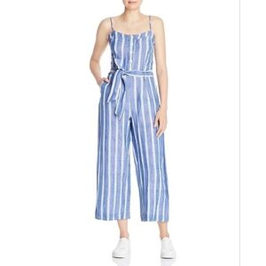 NWOT RAILS Harper Striped Wide-leg Jumpsuit In Sardegna Stripe Size S